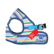 Blue rainbow jacket harness