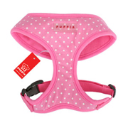 Pink dotty harness